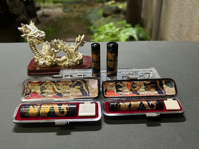 龍の印鑑（再入荷しました）
1